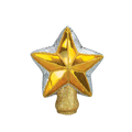 Small Star Glass Tree Topper