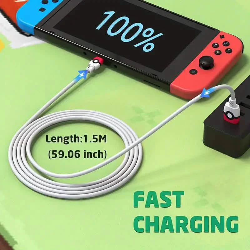 USB C Charging Cable For Nintendo Switch