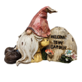 Resting Garden Gnome - 8 Inch - Welcome to my Garden