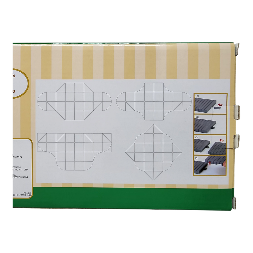 Complete Plaza Sidewalk - 32 Pieces