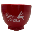 Dolomite Holiday Bowl Solid Red - Small