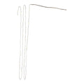 10' Battery Operated 25-Light Warm White Fairy LED Green Wire Light Set