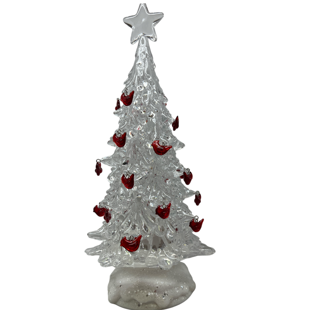 Cardinal Tree  - Battery Operated