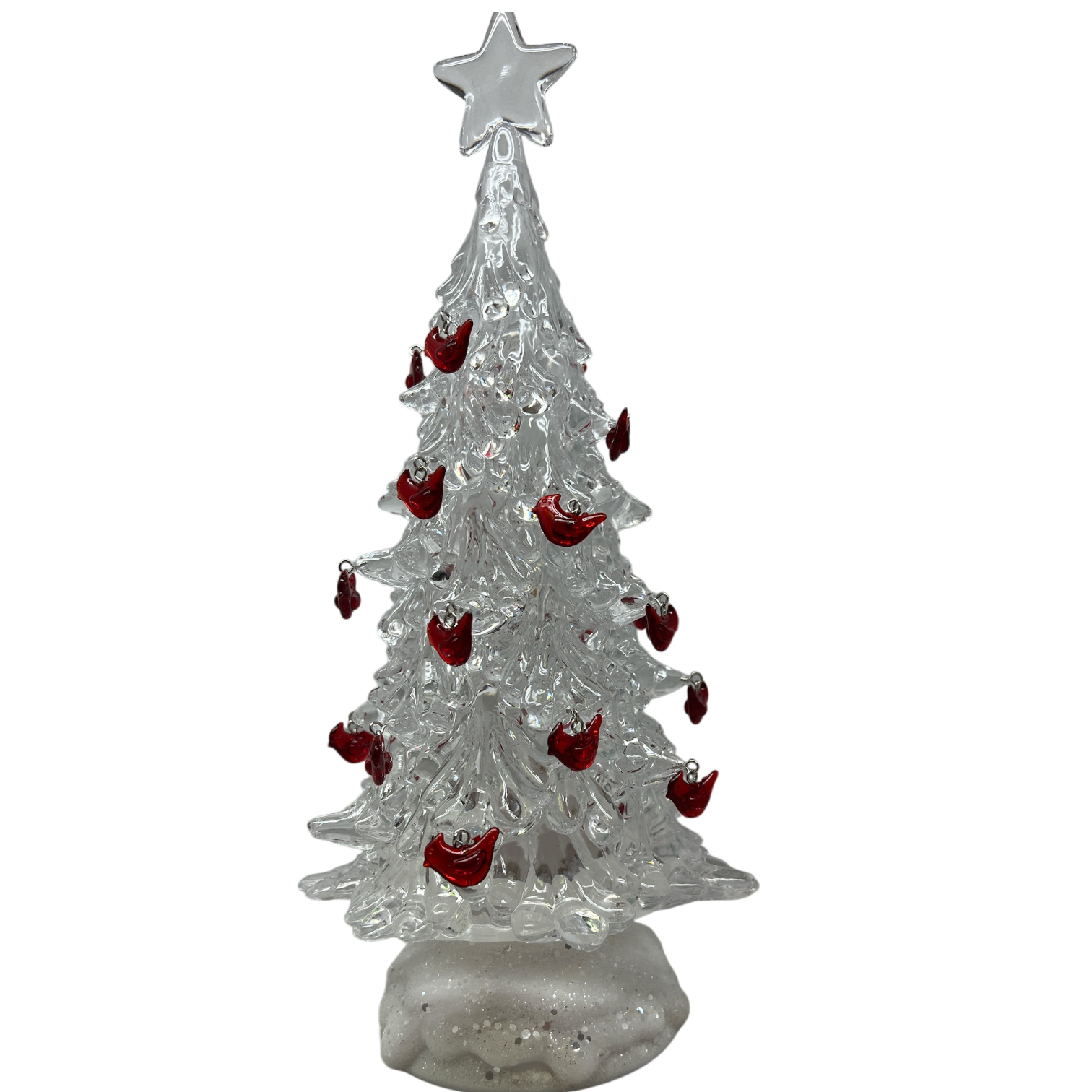 Cardinal Tree  - Battery Operated