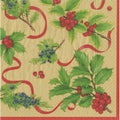Christmas Trimmings  (Gold) - Cocktail Napkin