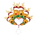 New Reindeer Family Of 6 - Ornament