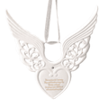 Wing Heart Memorial Ornament