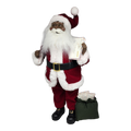 Special Delivery African American Santa - 18 Inch