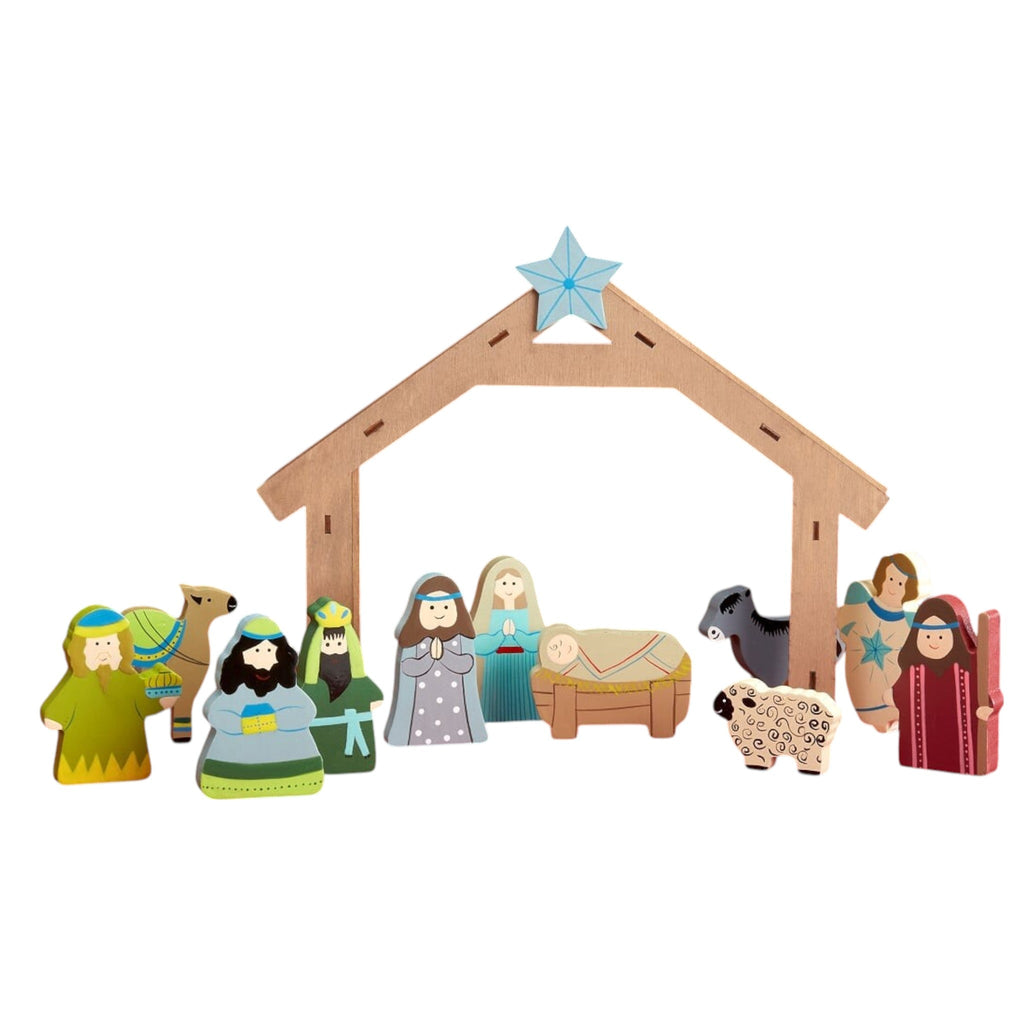Children's Nativity Set - 12 Piece Set
