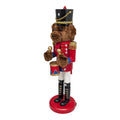 Teddy Bear Drummer Nutcracker