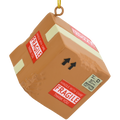 Damaged Delivery Package Christmas Ornaments