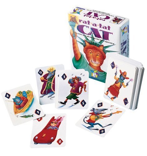 Rat-a-Tat Cat: A Fun Numbers Card Game with Cats (and a few rats)