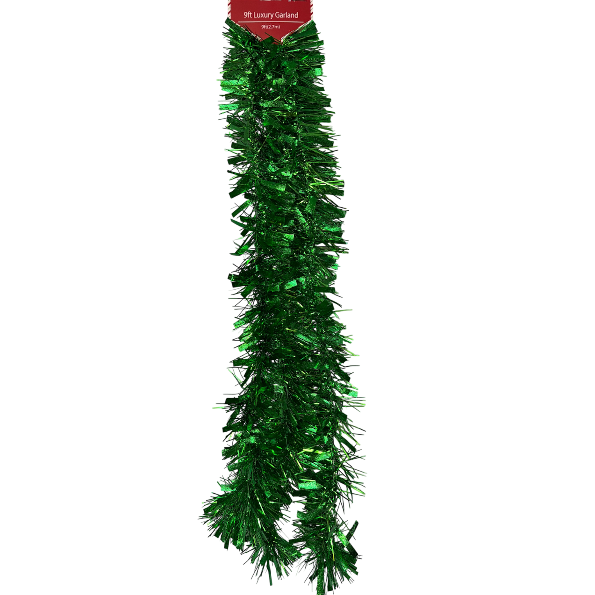 9 Foot Luxury Garland - Green