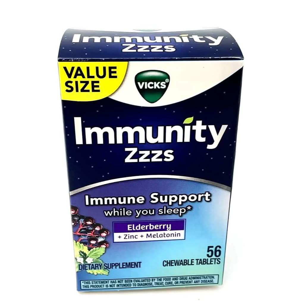 Vicks Immunity Zzzs Immune Support While You Sleep