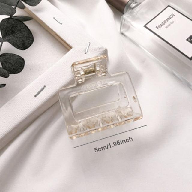 Vintage Acetate Hair Clips for Women Simple Claw Clip Large Geometric Hair Clips for Hair Girls Hair Clip Gorgeous Hair Accessories For Women