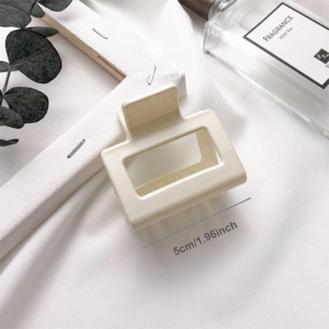 Vintage Acetate Hair Clips for Women Simple Claw Clip Large Geometric Hair Clips for Hair Girls Hair Clip Gorgeous Hair Accessories For Women