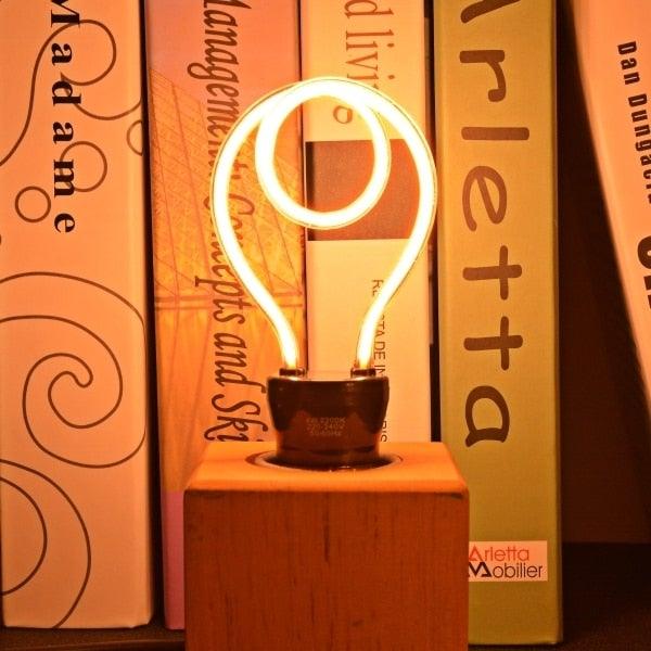Vintage Chandelier Light Bulbs LED Filament Clear Glass Candle Lamp Bulb LED Soft Filament Light Bulb Home Lamp Ampoule Incandescent Bulb Holiday Lighting Decor
