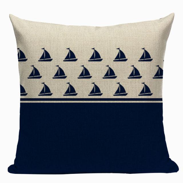 Vintage Decoration Cushion Colorful Fish Spring Decorative Throw Pillow Cover Home Sign Summer Cruise Decoration Home Pillowcase Houseware Car Home Decor Pillow Case Covers