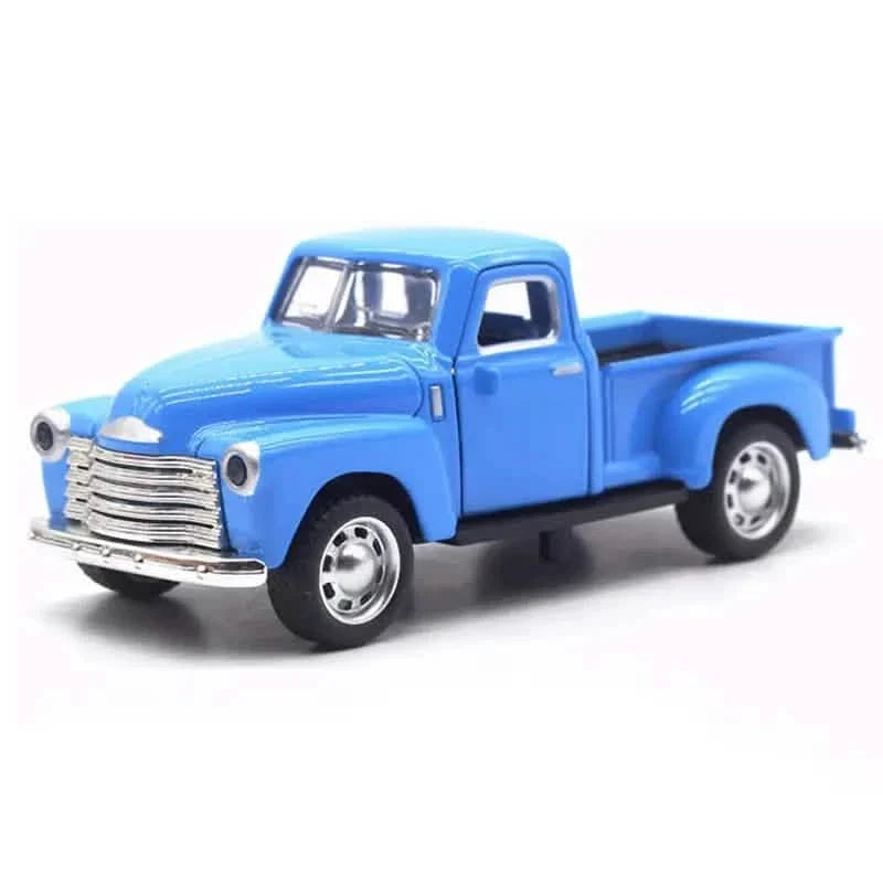 Vintage Mini Diecast  Truck Christmas Metal Farmhouse Decorative Tabletop Storage