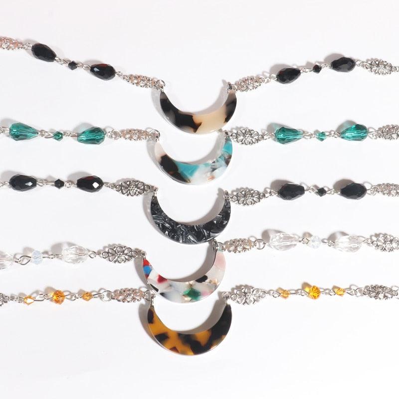 Vintage Moon Pattern Accesorios Mujer Head Chain Beads Hair Jewelry Party Wedding Headband for Women Crown Gorgeous Hair Accessories For Women
