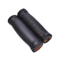 Vintage Retro Riding Road Mountain Bike Bicycle Handlebar Grip Artificial Leather Cycling Grip Health Gear Bicycle Handlebar Grips Bike Handle Cover Grips Artificial Leather Bicycle Handle Covers For Sports Riding