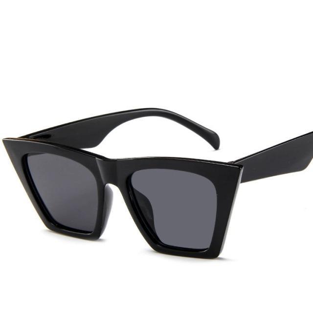 Vintage Square Cat Eye Sunglasses Women Retro Trendy Cateye Sunglasses Popular Sunglasses In High Quality And Colorful Frames Glasses For Women New Retro Eyewear Women