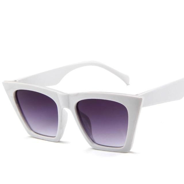 Vintage Square Cat Eye Sunglasses Women Retro Trendy Cateye Sunglasses Popular Sunglasses In High Quality And Colorful Frames Glasses For Women New Retro Eyewear Women