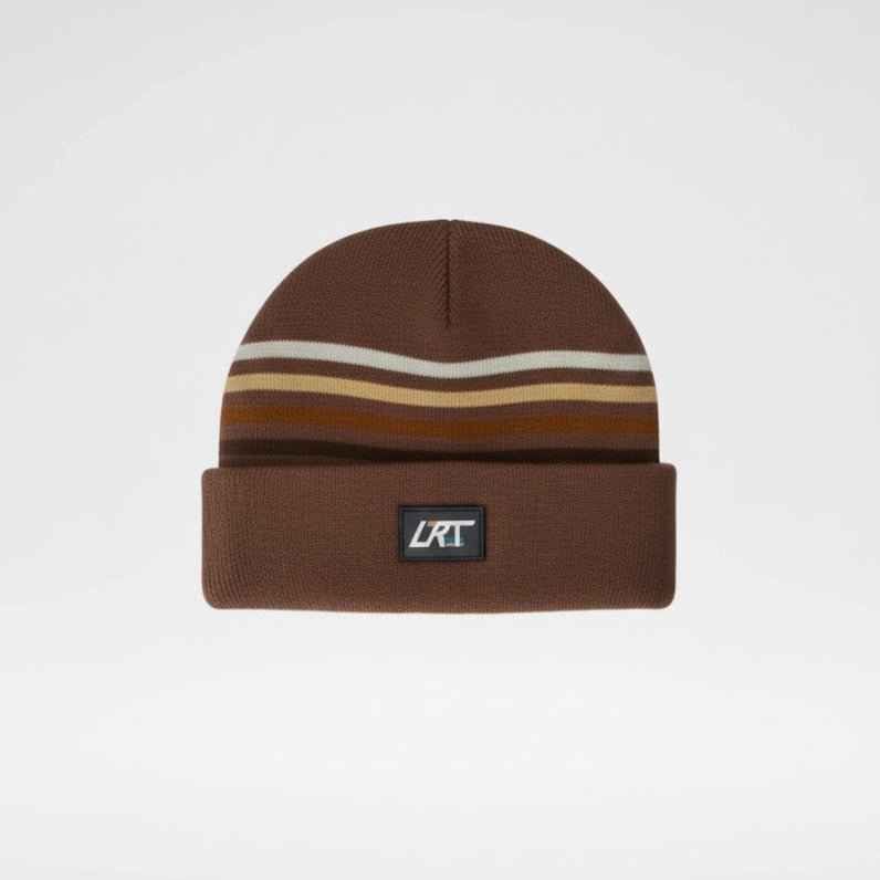 VINTAGE STRIPES BEANIE - COCOA