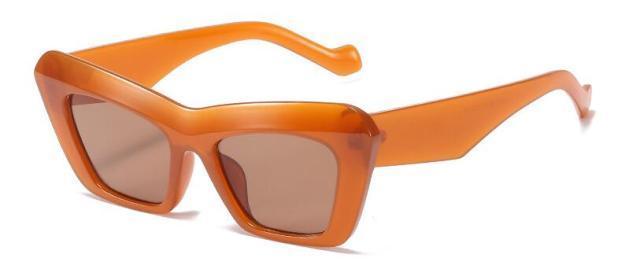 Vintage Style Blue Cat Eye Sun Glasses For Women New Square Shape Big Frame Sunglasses For Men New Luxury Branded Hip Hop Style Eyewear Oversize Frame Cateye Sun Glassses For Women