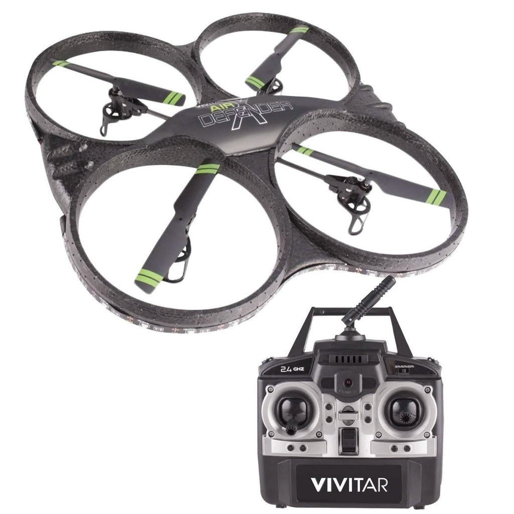 Vivitar DRC-330 Air Defender Quadcopter Camera Drone
