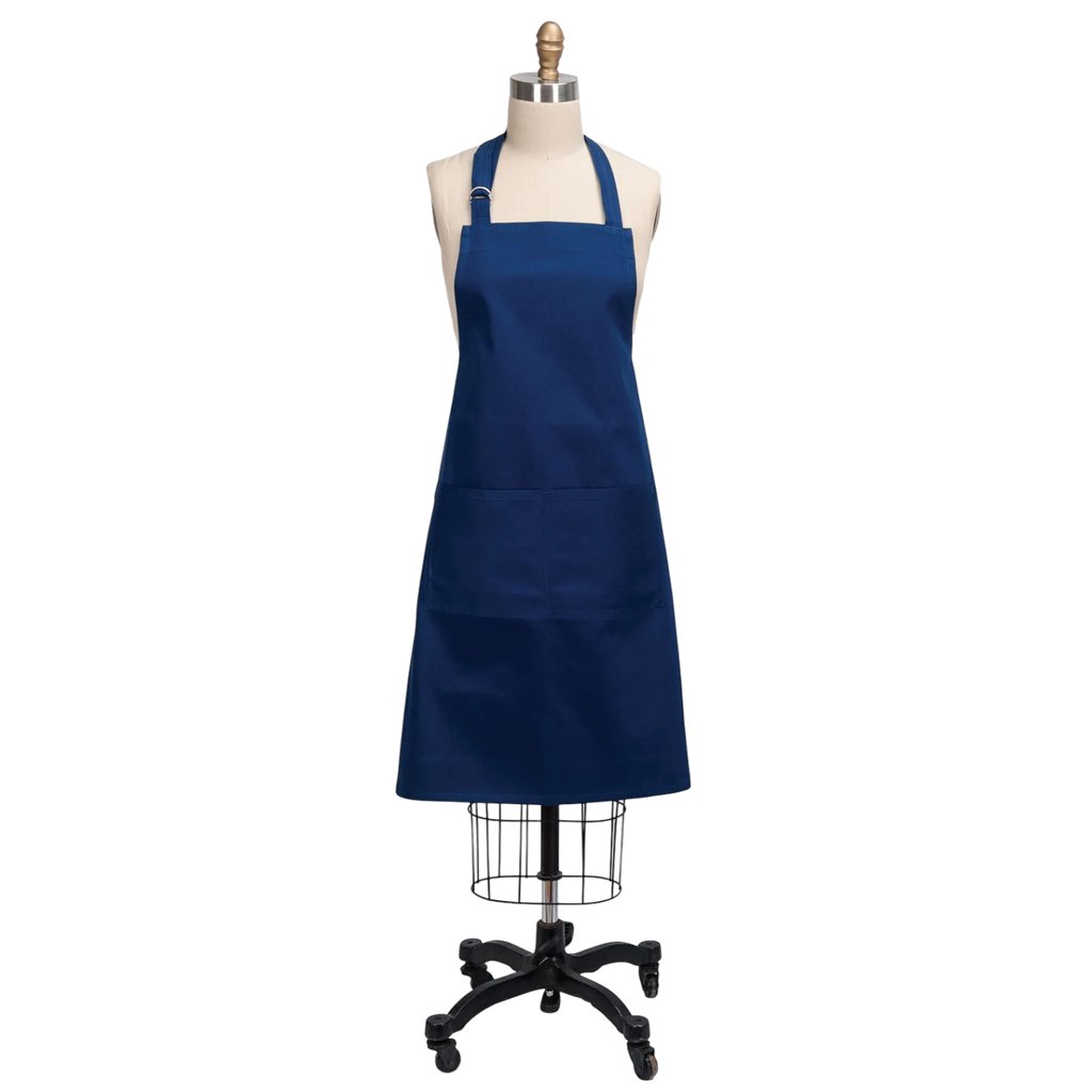 Twilight Blue Solid Chef Apron