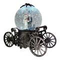 Spectral Love Carriage Lighted WaterGlobe