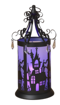 Enchanted  Purple Halloween Lantern