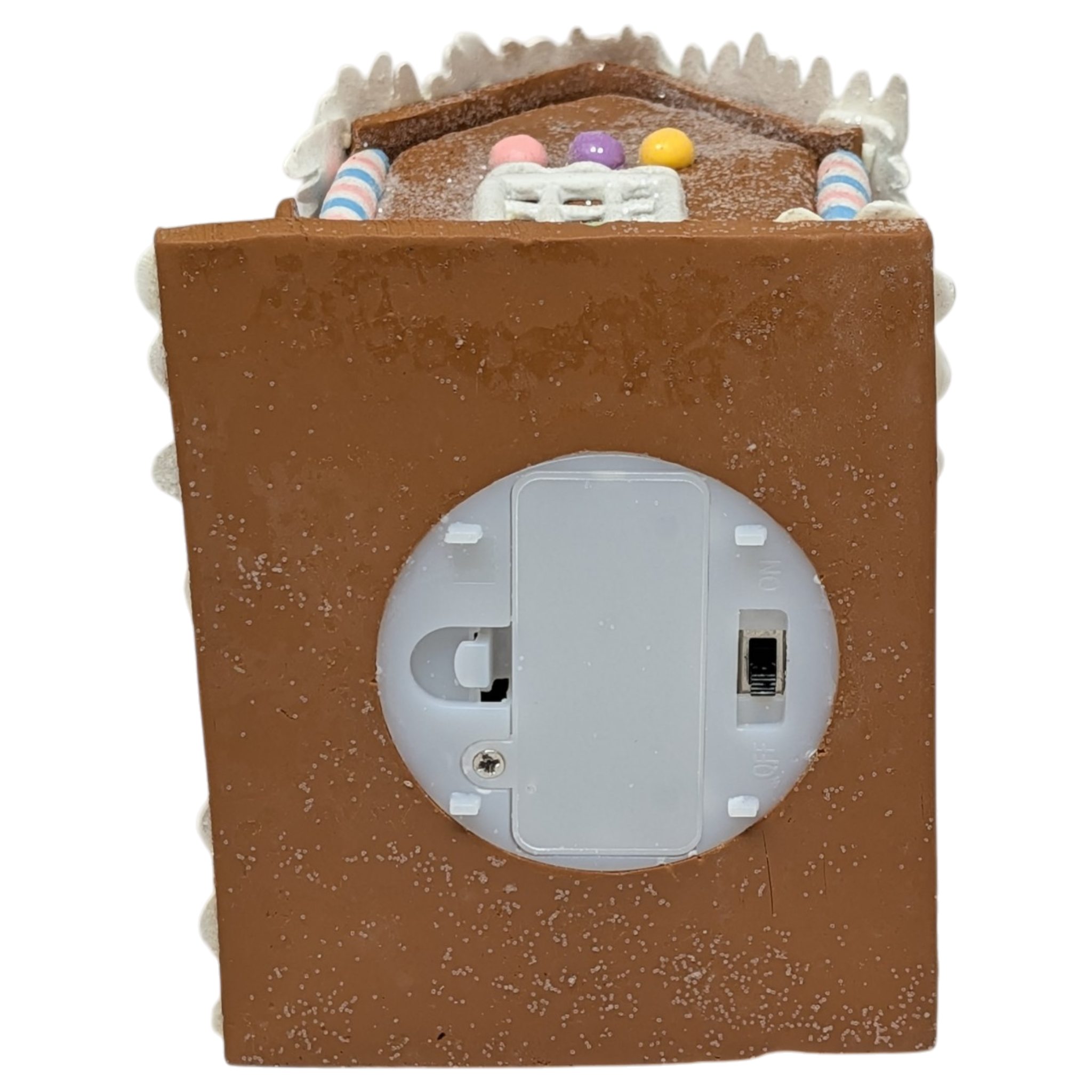 Lighted Mini Gingerbread House - 4.5 inch - Gum Drop