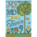 Large Flag Family Treasure