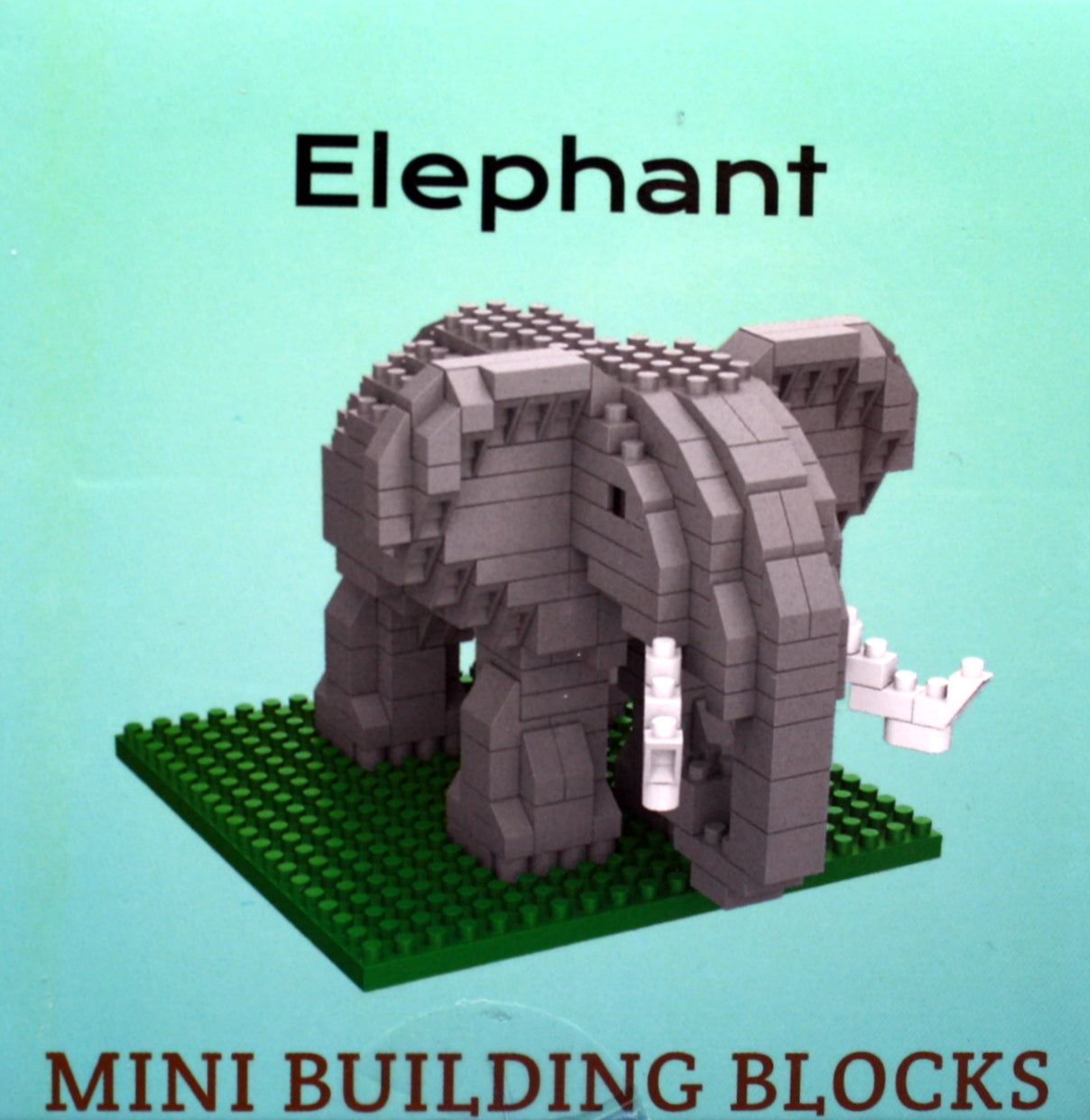 Mini Building Blocks - Elephant