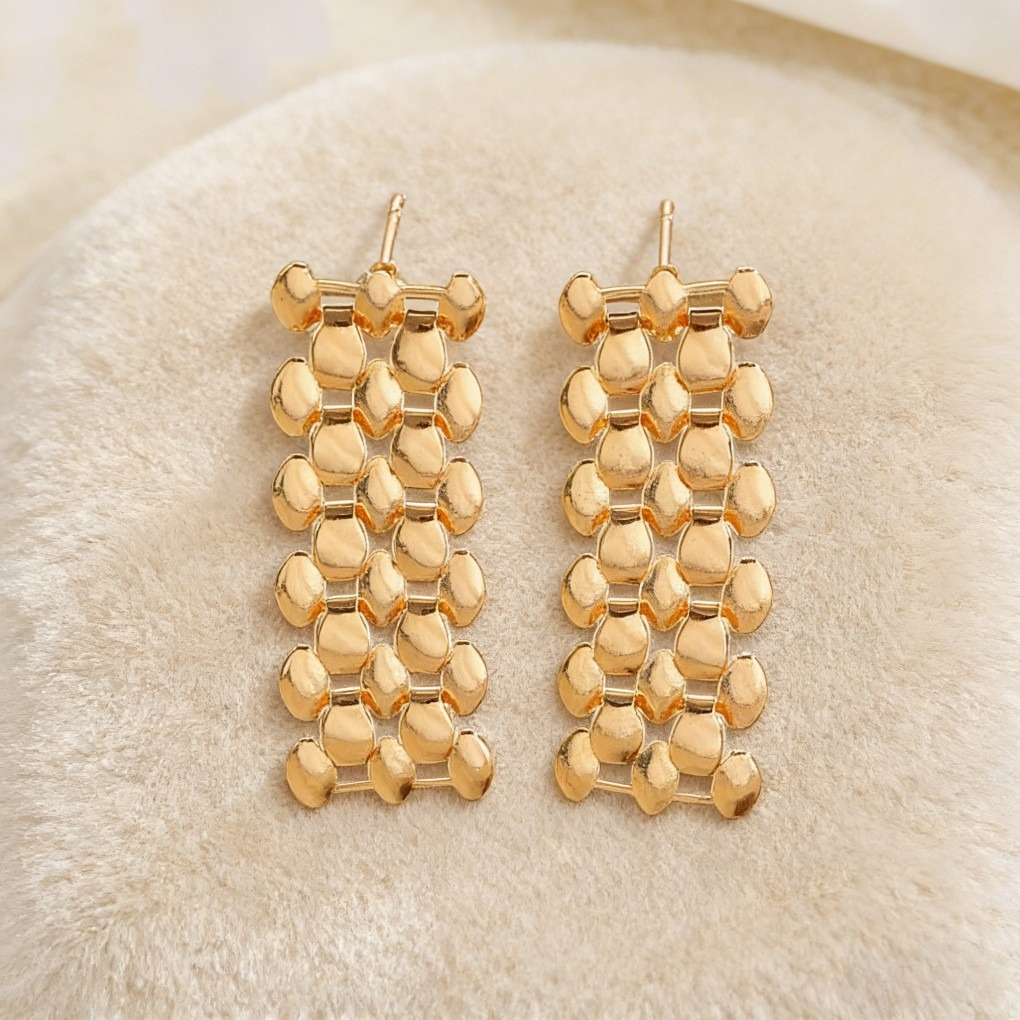 Y-Shaped Layered Necklace & Bracelet Set