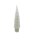 Holiday White Bottle Brush Tree