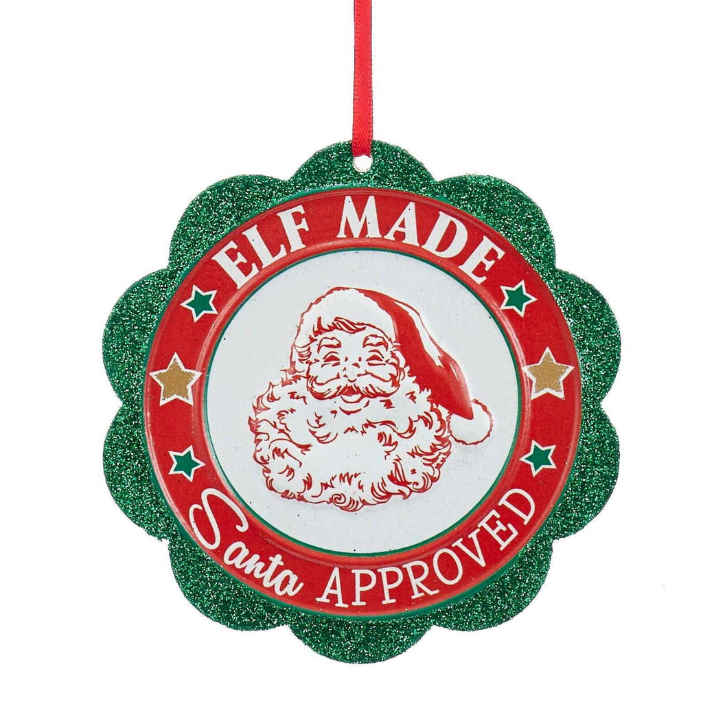 Santa Seal of Approval Ornament - Santa's Express