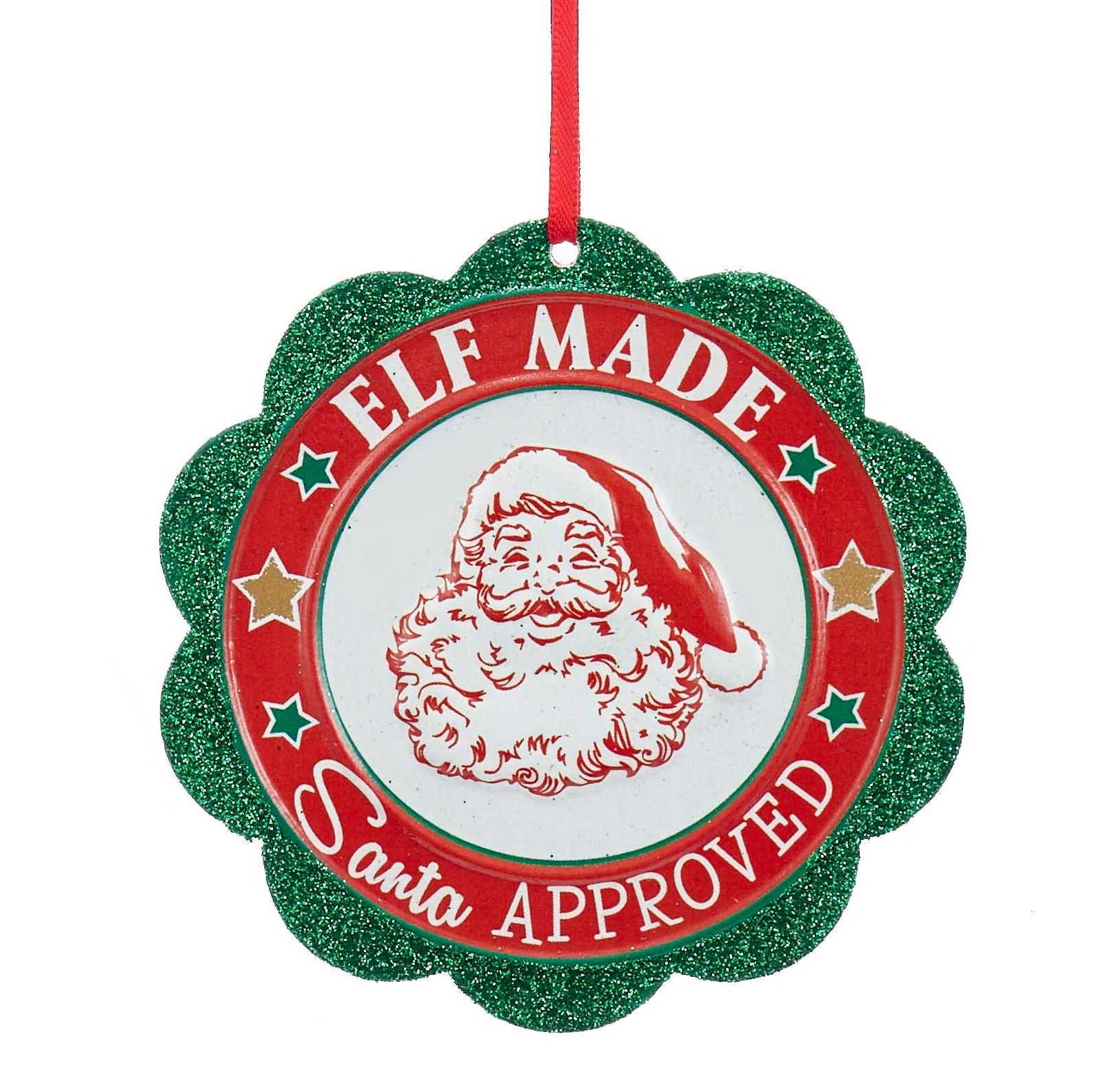 Santa Seal of Approval Ornament - Santa's Express