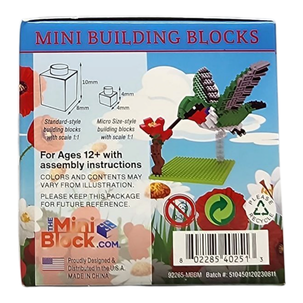 Mini Building Blocks - Hummingbird
