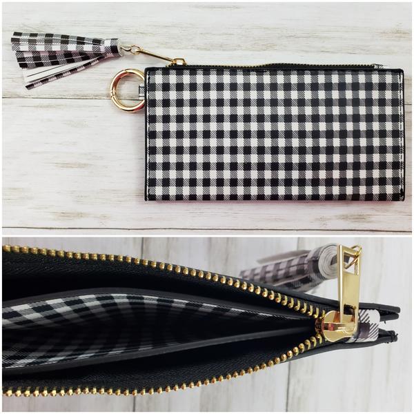 Women's Simple Tassel Zippered Wallet - EveryNest