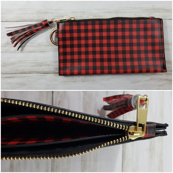 Women's Simple Tassel Zippered Wallet - EveryNest