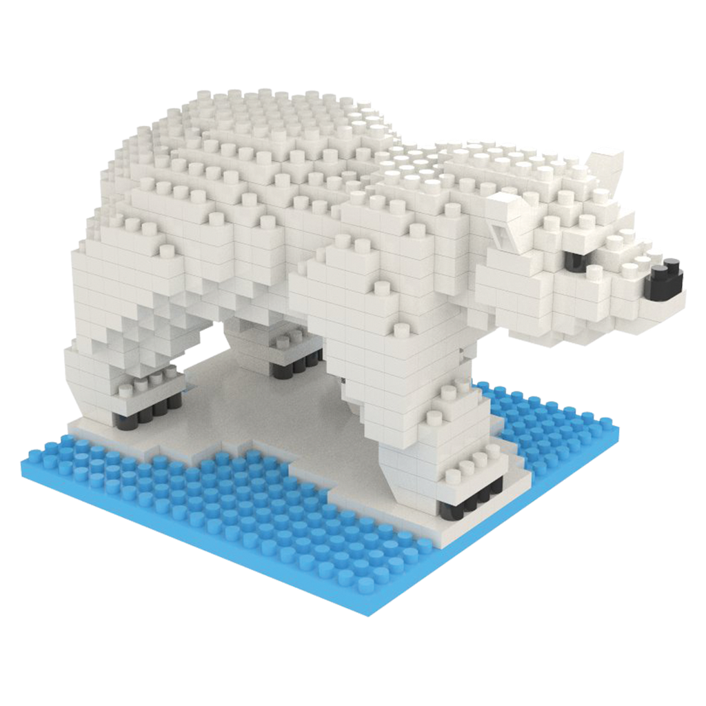 Mini Building Blocks - Polar Bear