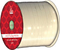 Metallic Style Curling Ribbon -3/16 inch X 100 Feet - Matte White