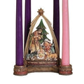 Nativity with Arch Christmas Advent Candleholder