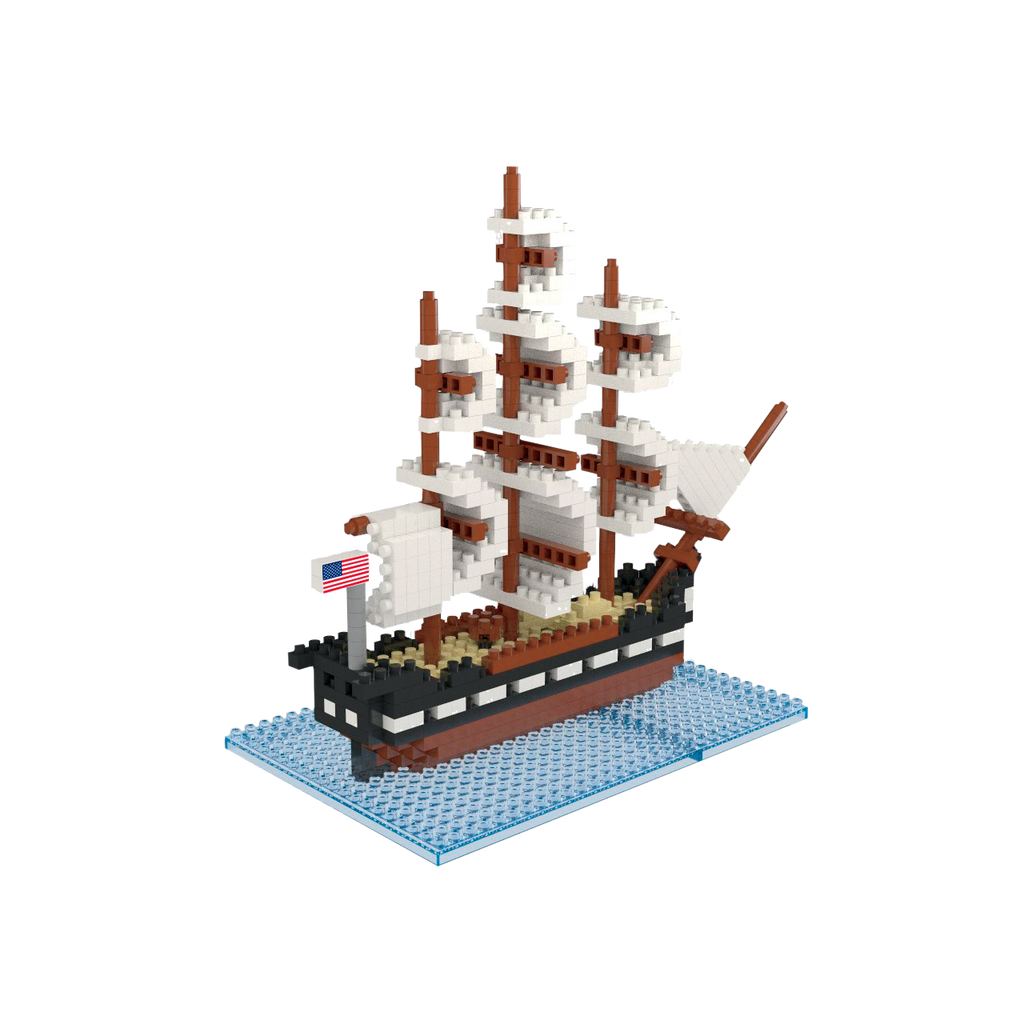 USS Constitution Mini Building Blocks