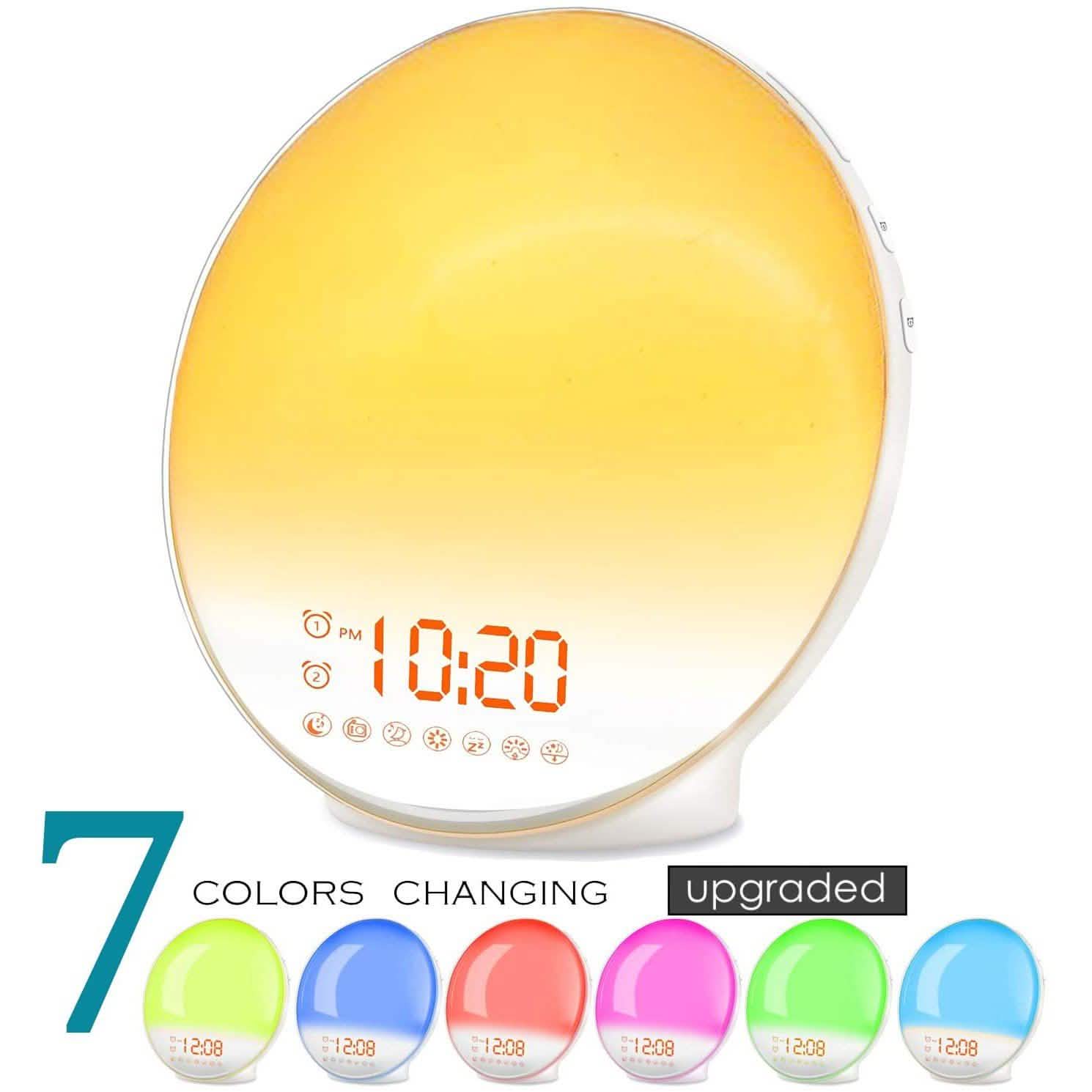 Wake Up Light Sunrise Alarm Clock