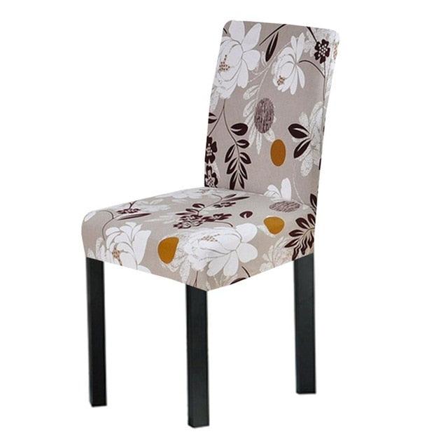 Washable Anti-dust Seat Slipcover Chair Cover Stretch Spandex Chair Covers Elastic Multifunctional Dining Furniture Seat Cover Home Decor For Dining Room  Washable Spandex Kitchen Chair Covers for Dining Room Christmas Decoration