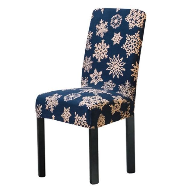 Washable Anti-dust Seat Slipcover Chair Cover Stretch Spandex Chair Covers Elastic Multifunctional Dining Furniture Seat Cover Home Decor For Dining Room  Washable Spandex Kitchen Chair Covers for Dining Room Christmas Decoration